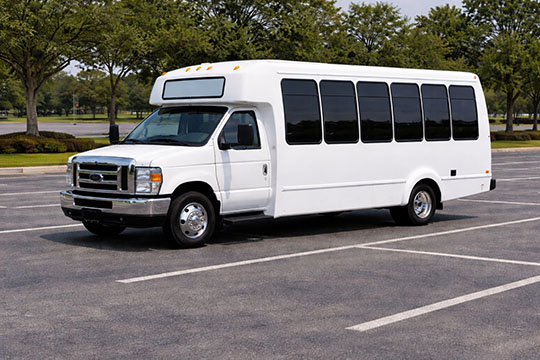 20-passenger minibus available for charter in Conroe, TX